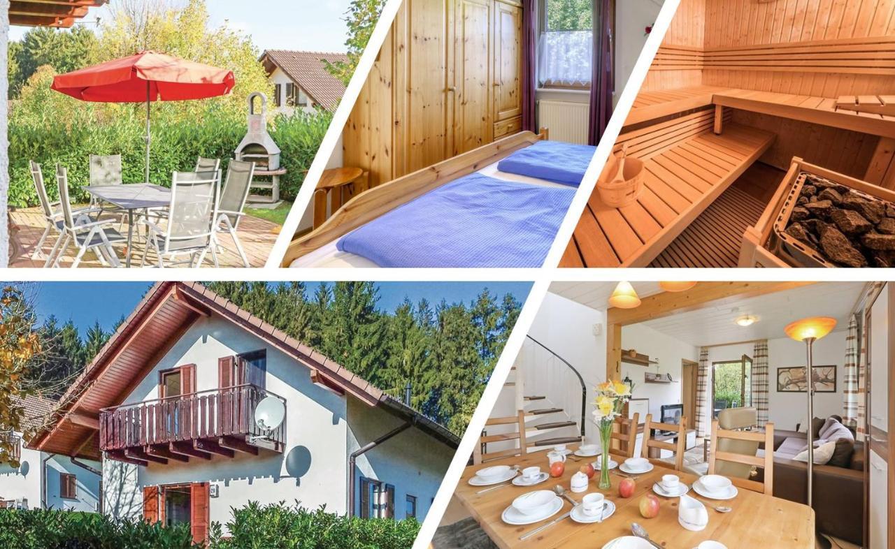 Seepark Kirchheim Ferienhaus Bei Nina Mit Sauna Exterior photo
